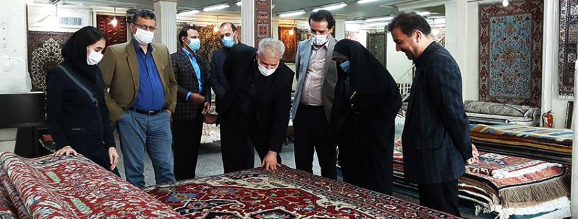 مهدی اصفهانی در شرکت سهامی فرش ایران