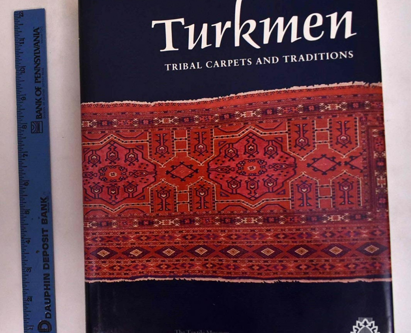 روی جلد کتاب ترکمن، نوشته ال. مکی و جی. تامپسون