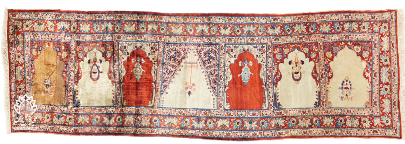 فرش صف، تبریز، 1890 م