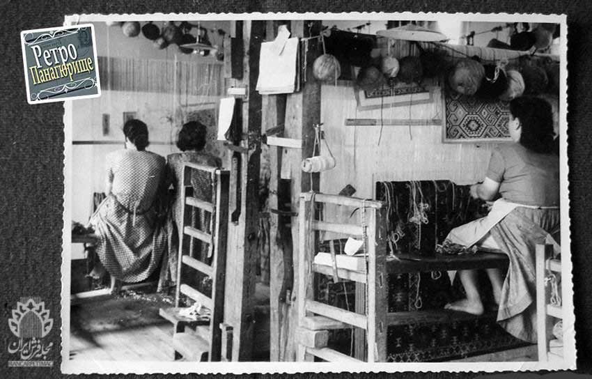 کارگاه شرکت «فرش ایرانی» پاناگیوریشته، 1960م