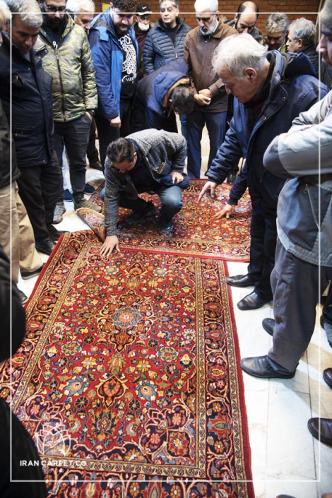 گزارش پنجاه و هفتمین حراج فرش دستباف در شرکت فرش ایران1