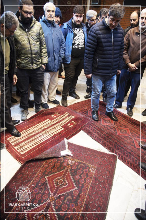 گزارش پنجاه و هفتمین حراج فرش دستباف در شرکت فرش ایران2