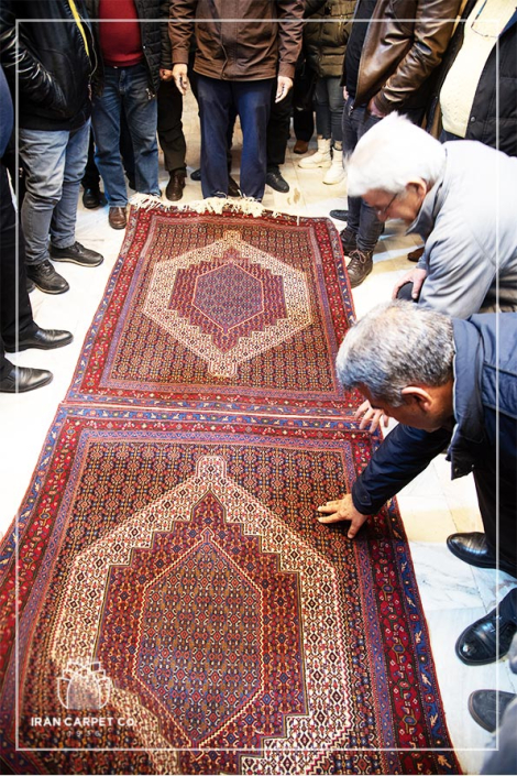 گزارش پنجاه و هفتمین حراج فرش دستباف در شرکت فرش ایران5