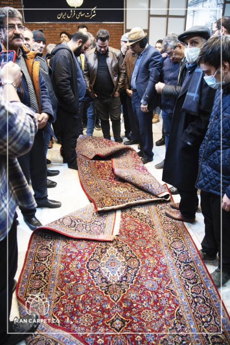 گزارش پنجاه و هفتمین حراج فرش دستباف در شرکت فرش ایران7