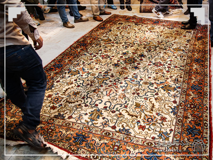 اولین جلسه حراج فرش دستباف کارکرده-شرکت فرش ایران9
