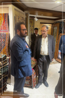 بازدید مدیران مناطق آزاد اقتصادی از شوروم شرکت فرش ایران در هتل میثاق مشهد12