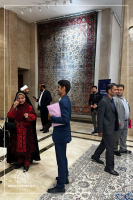 بازدید مدیران مناطق آزاد اقتصادی از شوروم شرکت فرش ایران در هتل میثاق مشهد17