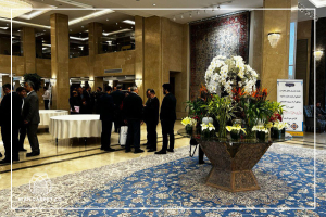 بازدید مدیران مناطق آزاد اقتصادی از شوروم شرکت فرش ایران در هتل میثاق مشهد1