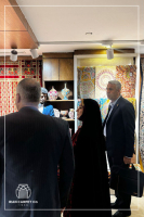 بازدید مدیران مناطق آزاد اقتصادی از شوروم شرکت فرش ایران در هتل میثاق مشهد5
