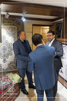 بازدید مدیران مناطق آزاد اقتصادی از شوروم شرکت فرش ایران در هتل میثاق مشهد8