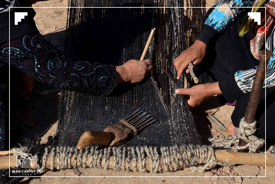 کاربرد بز در سنت قالیبافی-شرکت فرش ایران1