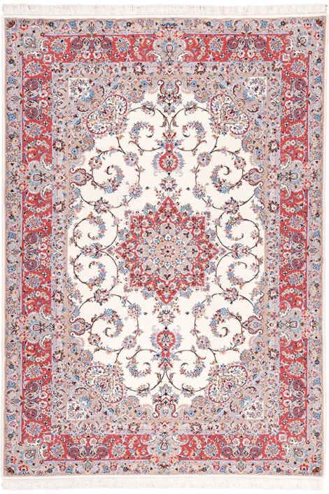 فرش دستباف کاشان 35 رج قواره 6متری کد: 421762-رنگ سال 2026-شرکت سهامی فرش ایران