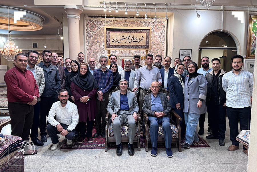 دیدار نوروزی دکتر معدن چی زاج با همکاران شرکت سهامی فرش ایران12